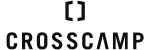 Logo de la marque Crosscamp en noir sur fond transparent