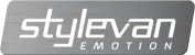Logo de Stylevan Emotion sur fond métallique